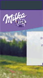 Mobile Screenshot of milka.be