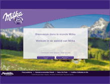 Tablet Screenshot of milka.be